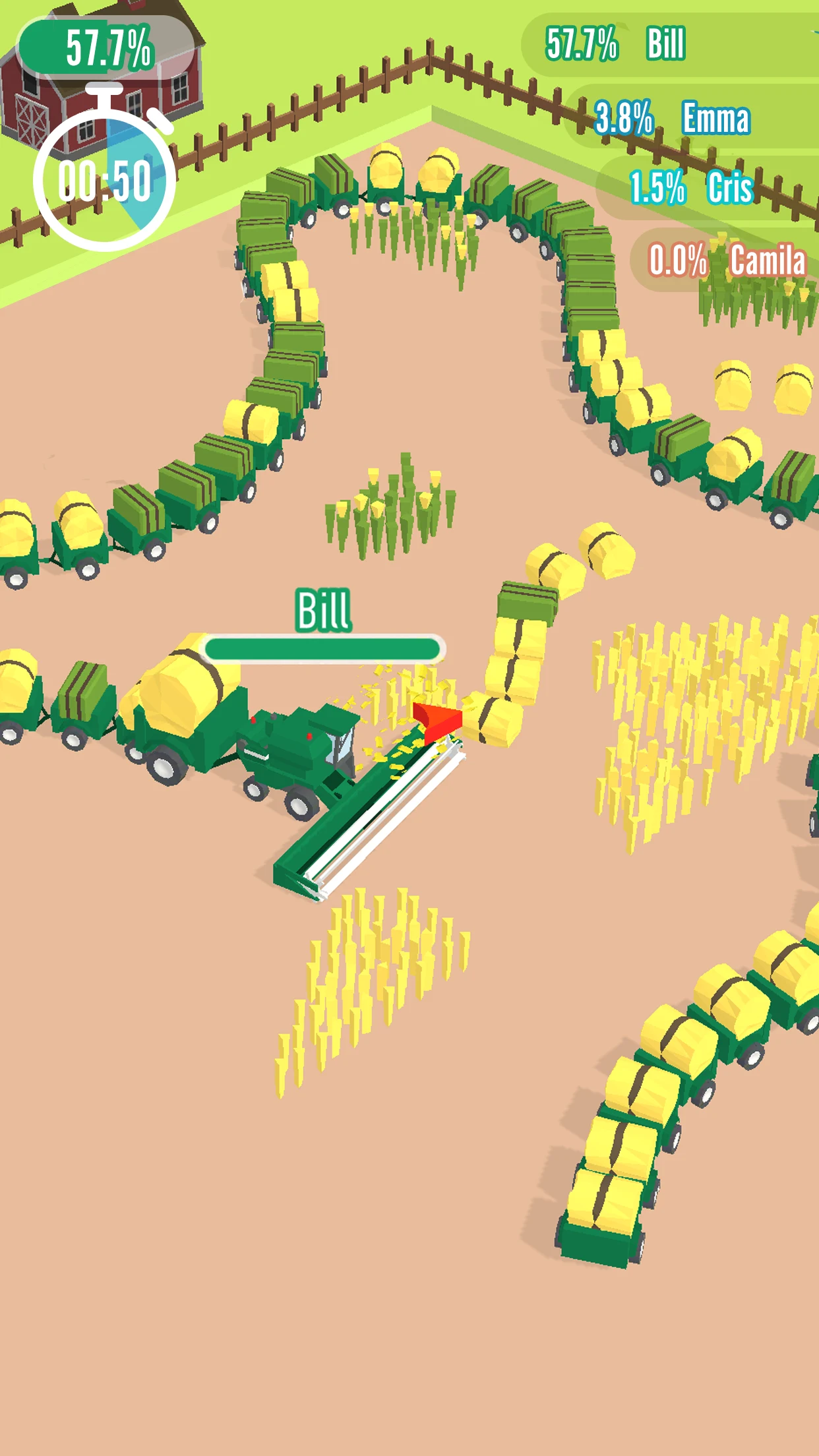 Harvest.io – 3D Farming Arcade screenshot