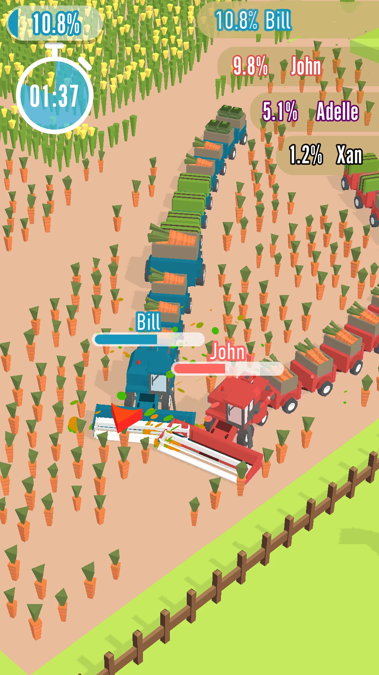 Harvest.io – 3D Farming Arcade screenshot